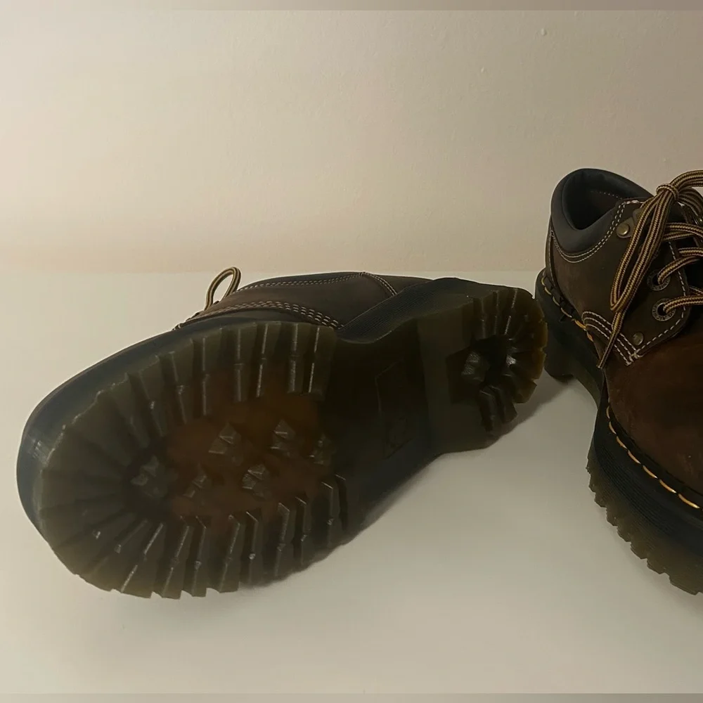 Dr. Martens 8053 Arc Crazy Horse Leather Platform Casual Shoes